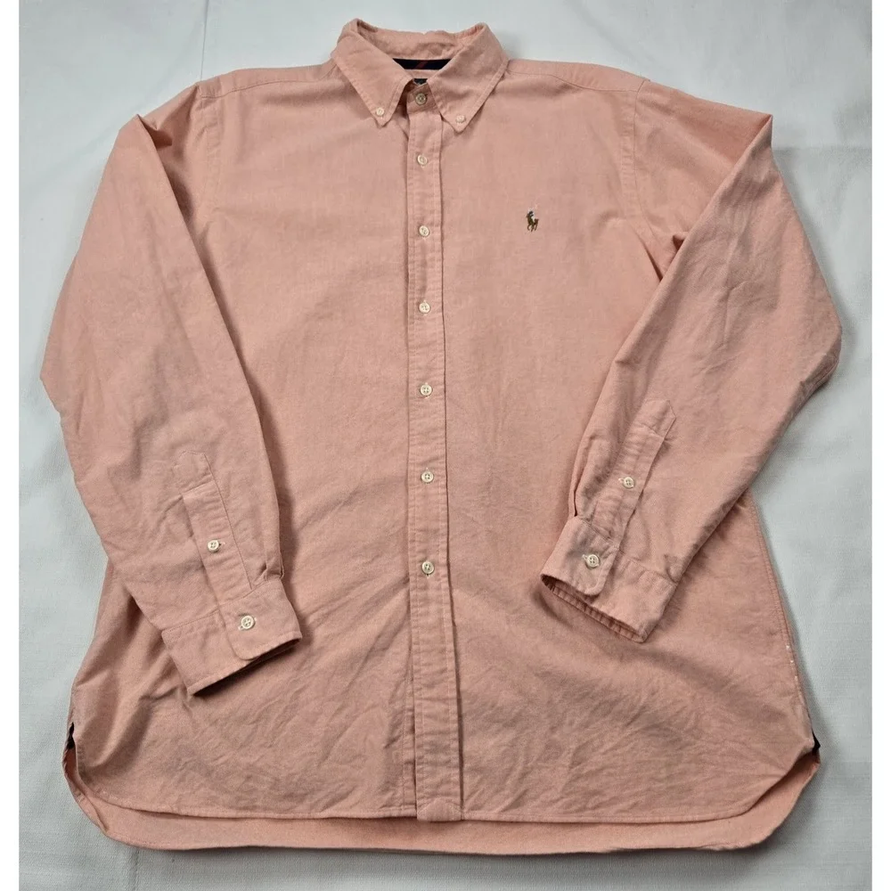 Ralph Lauren‎ Men's 'Classic Fit Chambray Button Down Casual Shirt Size Large